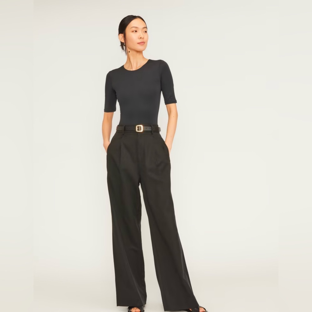 Everlane Black Women's Bodysuit